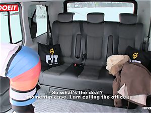 LETSDOEIT - Czech super-bitch Tricked and porked By cab Driver