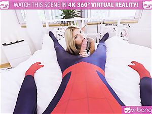VR PORN-Spider-Man: xxx Parody with handsome teenage Gina